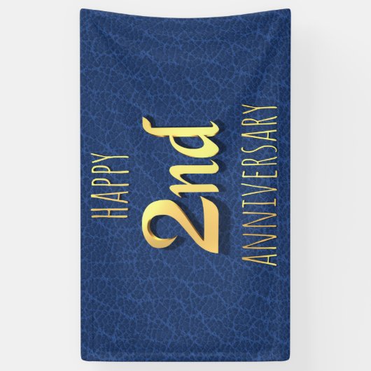 2de Jubileum Spandoek (Verticaal)