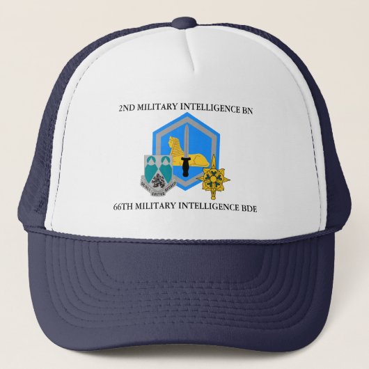 2DE MILITAIRE INTELLIGENCE BN 66TH M I BDE  TRUCKER PET (Voorkant)