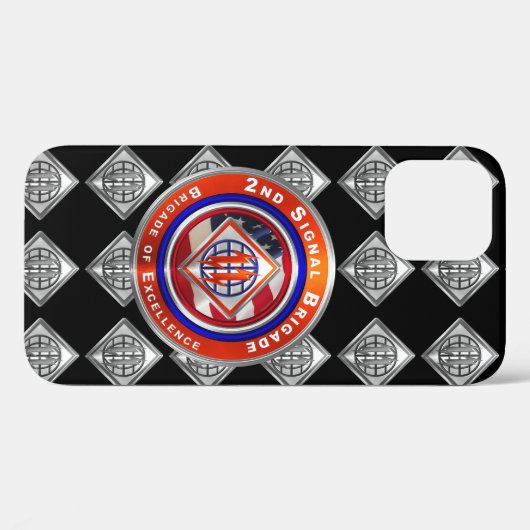 2de signaalbrigade Case-Mate iPhone case (Achterkant (horizontaal))