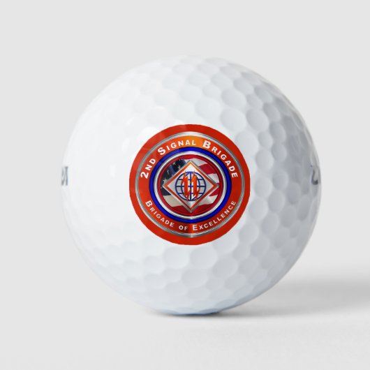 2de signaalbrigade golfballen (Voorkant)