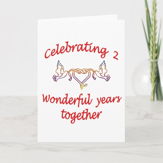 2de TROUWDAAG Kaart (Voorkant)