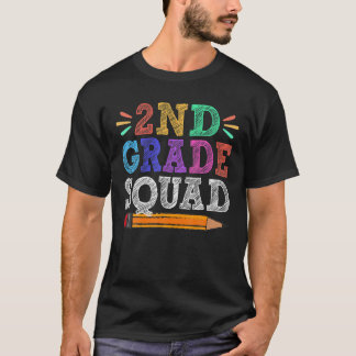 2de tweede klas leraar leraar student grappigheid  t-shirt