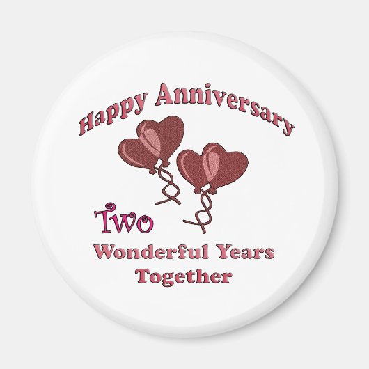 2de. Verjaardag Magneet (Voorkant)