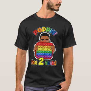 2de verjaardag Pop Fidget Boy African American T-shirt