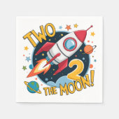 2de verjaardag Two the Moon  Servet (Voorkant)