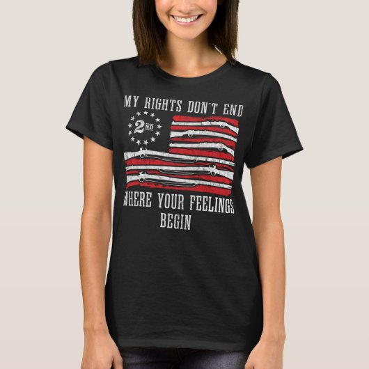 2de wijziging betreft Amerika Patriotic Funny T-shirt (Voorkant)