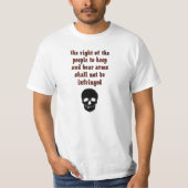 2de wijziging Rechten T-shirt (Voorkant)