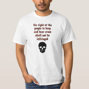 2de wijziging Rechten T-shirt