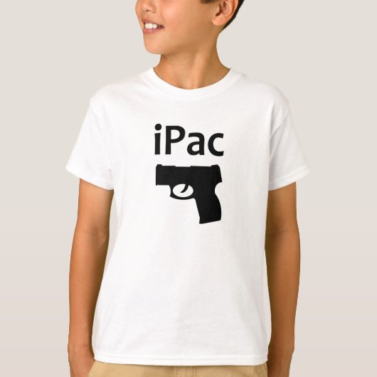 2de wijziging Shirt iPAC Pistool Control T-Shirt F (Voorkant)
