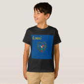 2de Zuid-Carolina Regiment Flag T-shirt (Voorkant volledig)