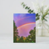 2DOUBLE REGENBOOG BRIEFKAART (Staand voorkant)