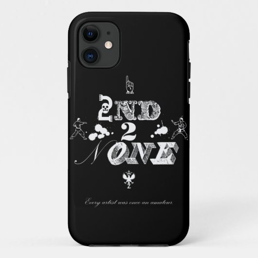 2e 2 Geen — wt Case-Mate iPhone Case (Achterkant)