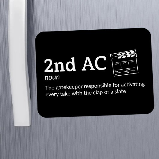 2e AC-definitie - Filmcrew 3" x 4" Flex Magneet