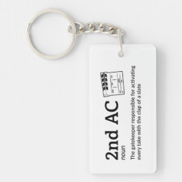 2e AC Definition - Grappige Film Crew Sleutelhanger