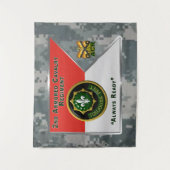 2e ACR Pantsercavalerie Regiment “Altijd Bereid” Wandkleed (Voorkant)