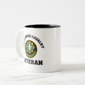 2e ACR Vet - College Style Tweekleurige Koffiemok (Voorkant links)