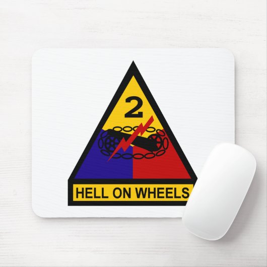 2e AD Class A Schouder-pleister Muismat (Met muis)