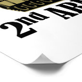 2e AD Desert Storm Vet Poster (Hoek)