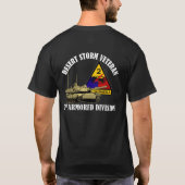 2e AD Desert Storm Vet T-shirt (Achterkant)