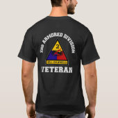 2e AD Vet - College Style T-shirt (Achterkant)