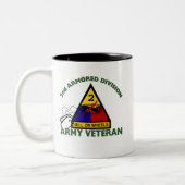 2e AD Vet Tweekleurige Koffiemok (Links)