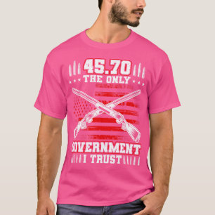 2e Amendement 45 70 Regering Amerikaanse vlag Patr T-shirt