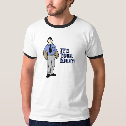 2e amendement Beer Wapens T-shirt (Voorkant)
