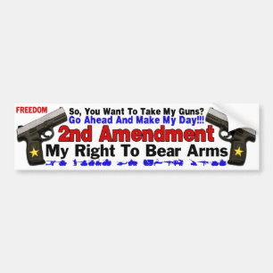 2e amendement bumpersticker