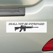 2e Amendement Bumpersticker - AR-15 (Op auto)