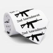 2e amendement Necktie Stropdas (Opgerold)