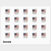 2e amendement ronde sticker (Vel)