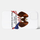 2e amendement Sierkussen Case-Mate iPhone Case (Achterkant (horizontaal))