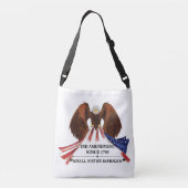 2e amendement Sierkussen Crossbody Tas (Achterkant)