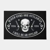 2e amendement Sierkussen Deurmat (Voorkant)