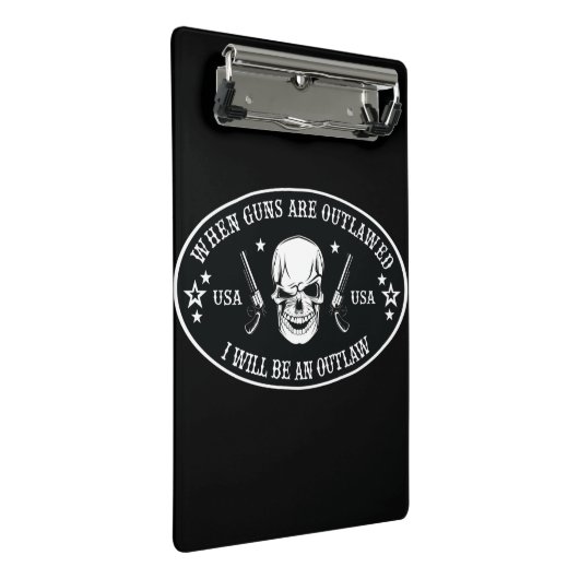 2e amendement Sierkussen Mini Klembord (Schuin)