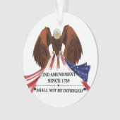 2e amendement Sierkussen Ornament (voorkant)