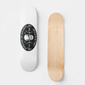 2e amendement Sierkussen Persoonlijk Skateboard (Voorkant)