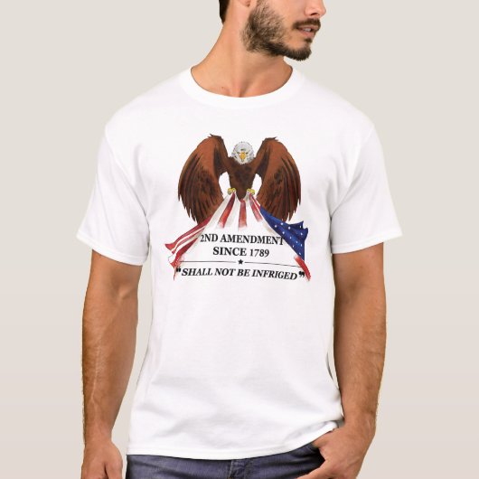2e amendement Sierkussen T-shirt (Voorkant)