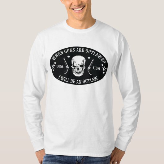 2e amendement Sierkussen T-shirt (Voorkant)