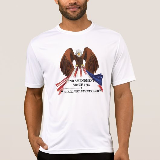 2e amendement Sierkussen T-shirt (Voorkant)