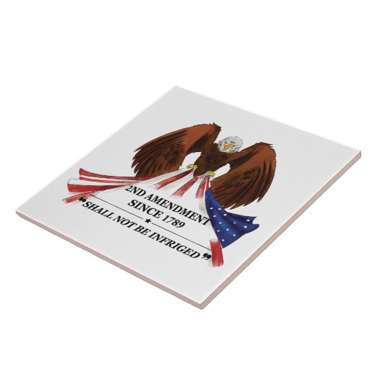 2e amendement Sierkussen Tegeltje (Zijkant)