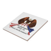 2e amendement Sierkussen Tegeltje (Zijkant)