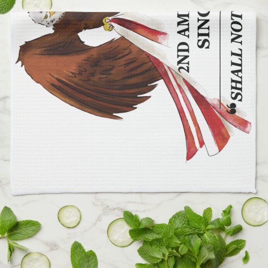 2e amendement Sierkussen Theedoek (Gevouwen)