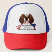 2e amendement Sierkussen Trucker Pet (Voorkant)