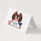 2e amendement Sierkussen Visitekaartje (Voorkant)