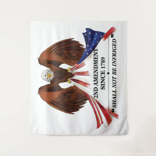 2e amendement Sierkussen Wandkleed