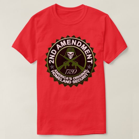 2e amendement t-shirt (Design voorkant)