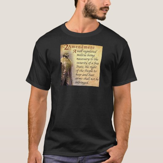 2e AMENDEMENT T-Shirt (Voorkant)