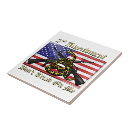 2e amendement tegeltje (Zijkant)