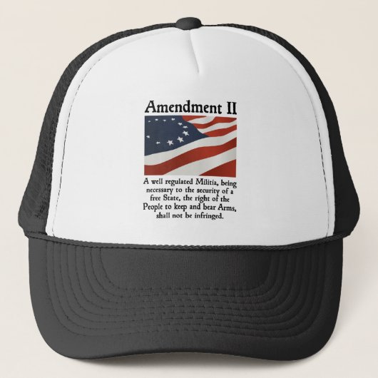 2e amendement trucker pet (Voorkant)